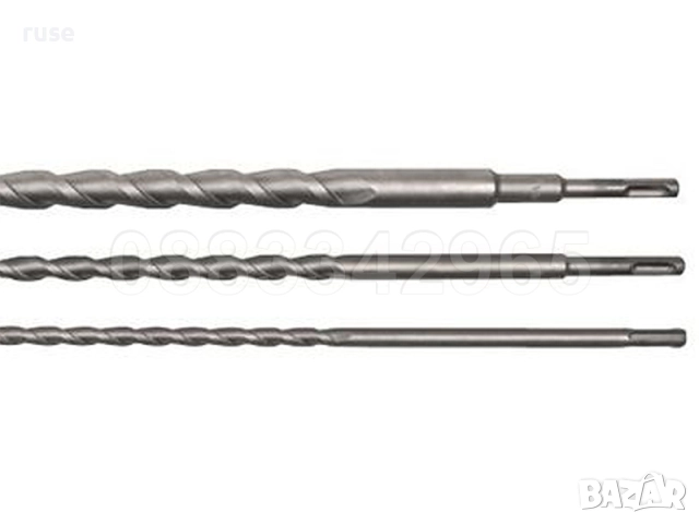 НОВИ! Свредла ударни 1000мм Parkside SDS-Plus за бетон камък тухла, снимка 3 - Други инструменти - 52403428