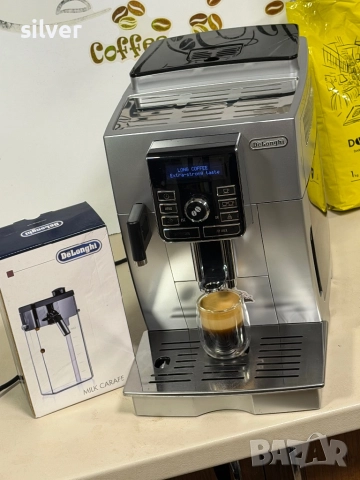 Кафемашина кафе автомат delonghi с гаранция, снимка 8 - Кафемашини - 52531481