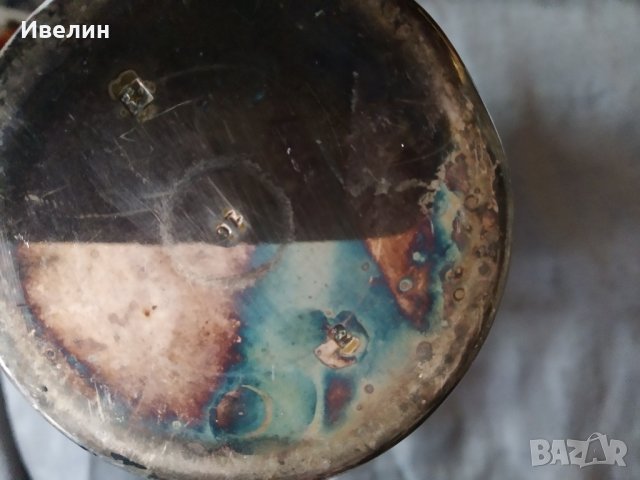 посребрен метален съд, снимка 6 - Антикварни и старинни предмети - 32883469