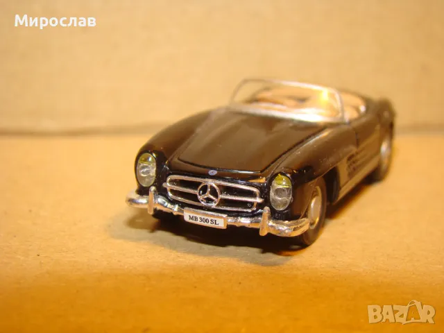 1:72 SCHUCO??? MERCEDES BENZ 300 SL ИГРАЧКА КОЛИЧКА МОДЕЛ, снимка 2 - Колекции - 48500709