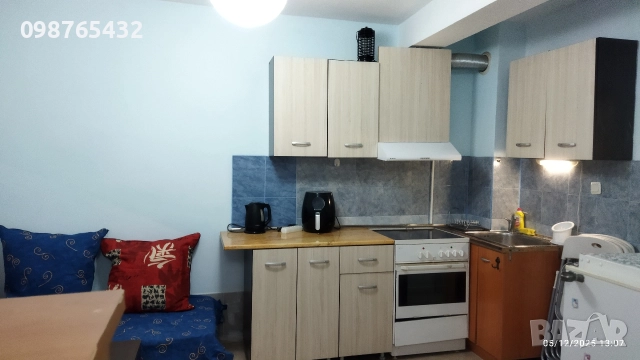 студио под наем целогодишно град Царево кв Василико партер с малък двор 