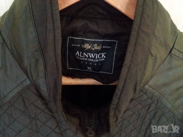 Мъжко тънко яке черно ALNWICK Classic Collection, снимка 3 - Якета - 32656205