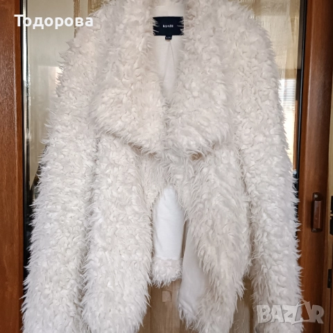 Пухкаво палтенце L, снимка 2 - Палта, манта - 52311869