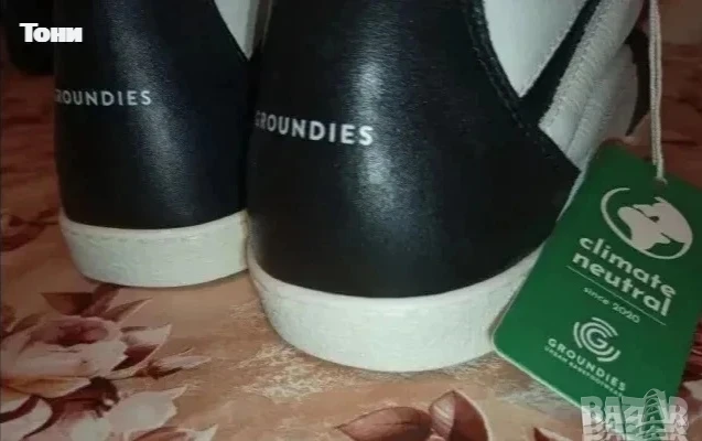 GROUNDIES Нови Мъжки Маратонки Изцяло от Естествена Кожа 45 , снимка 9 - Маратонки - 51081666