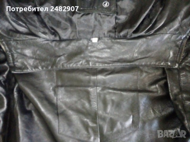 Черно яке - естествена кожа, снимка 5 - Якета - 40785406