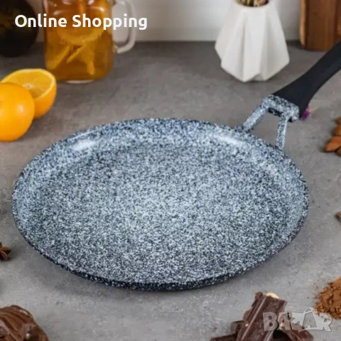 Тиган за палачинки Edenberg EB-3391, EB-3392, EB-3393 - 20см/24см/28см, снимка 7 - Съдове за готвене - 53382869