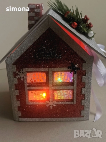 Коледни къщички за лакомства , снимка 2 - Декорация за дома - 52314046