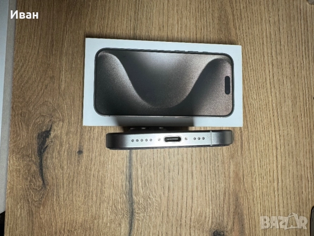 iPhone 15 pro 256gb Natural Titanium, снимка 8 - Apple iPhone - 52939981