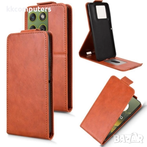 Кожен флип калъф за Motorola Edge 70 5G- Стенд и Холдер за Карти, вкл. Протектор, 4 Цвята, снимка 4 - Калъфи, кейсове - 52411285