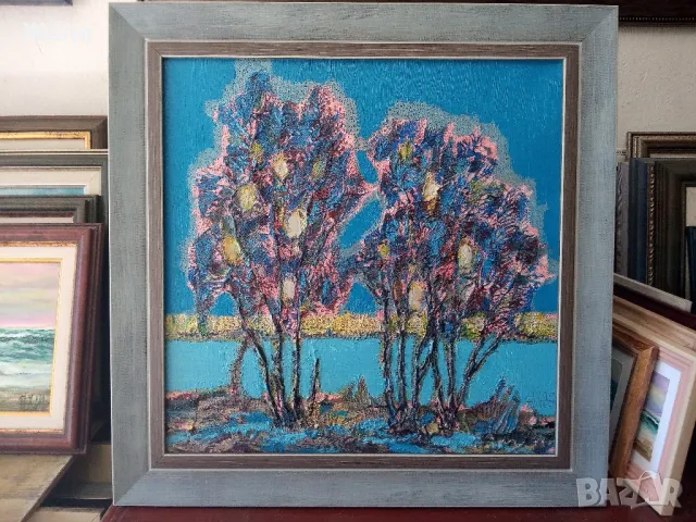 Маслена картина на Николай Ханзъров , снимка 1