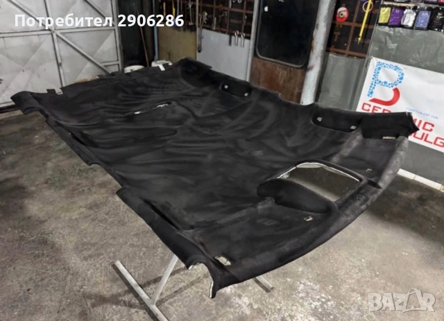 Таван черна алкантара Audi A3 8P