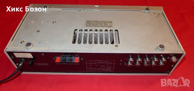 Отличен малък усилвател Sanyo JA 20-идеален за компютър, снимка 5 - Ресийвъри, усилватели, смесителни пултове - 50958795