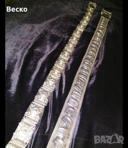 Два дамски, метални колана, снимка 3 - Колани - 26613098