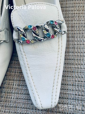 Красиви модерни обувки-лоуфъри CLAUDIO Италия, снимка 14 - Дамски ежедневни обувки - 32502240