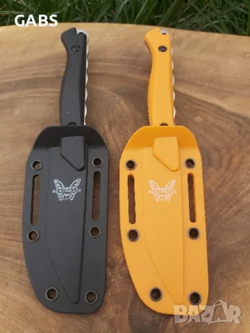 Компактен ловен нож Benchmade Flyway с кания, 2 цвята, снимка 15 - Ножове - 49508641