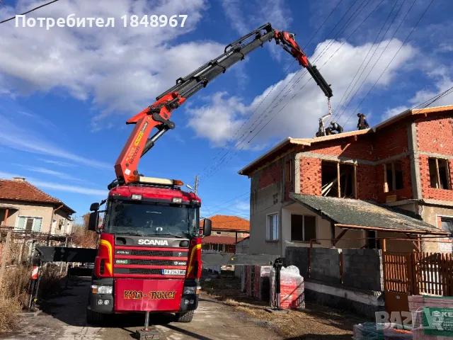 Камион с кран, автокран, самосвал с кран, снимка 11 - Други услуги - 46940559