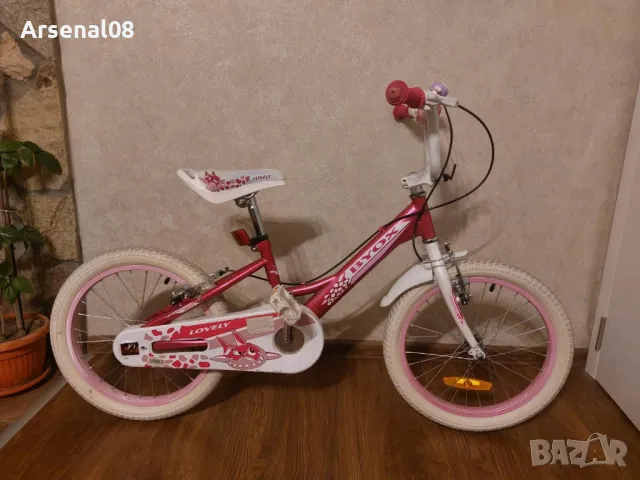 Велосипед BYOX 18"  РОЗОВ