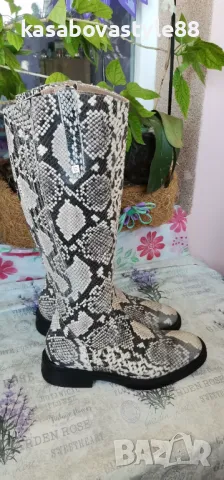 Ботуши Естествена кожа 37 н. , снимка 1
