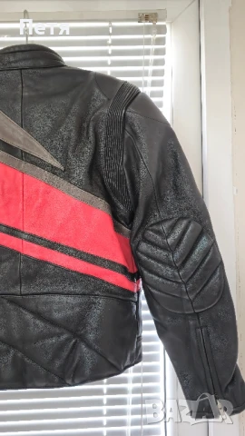 Винтидж кожено мото яке Vanucci moto, снимка 7 - Якета - 51050907
