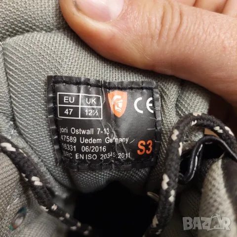 Elten работни предпазни  обувки Jori . S3, номер 47 висок модел, снимка 5 - Други - 30848244