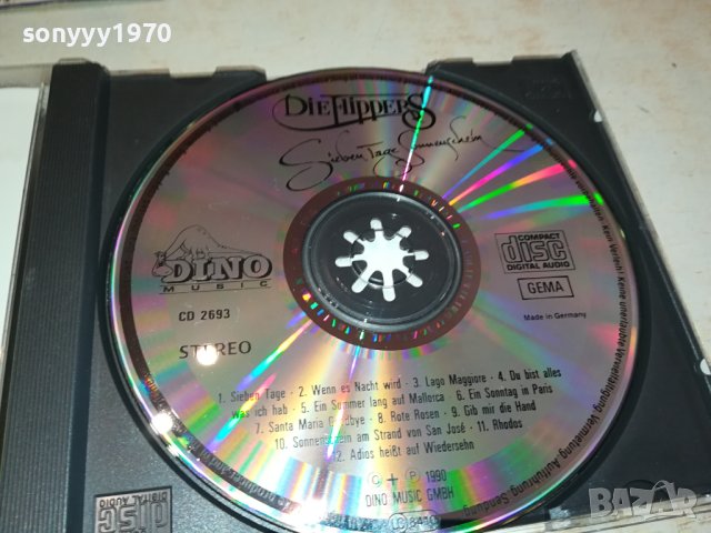 DIE FLIPPERS CD MADE IN GERMANY 2111231043, снимка 2 - CD дискове - 43084855
