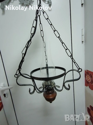 Висящ полилей ковано желязо 