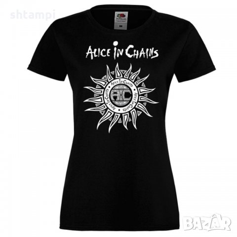 Дамска тениска Alice in Chains 1, снимка 2 - Тениски - 32858882