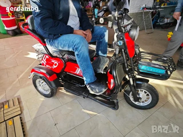 Електрическа триколка, високопроходима, 800W, LCD дисплей, снимка 4 - Мотоциклети и мототехника - 47868091