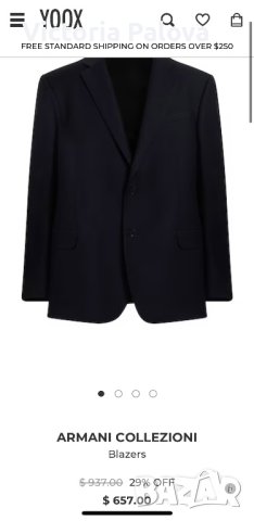 Луксозно марково сако ARMANI COLLEZIONI, снимка 15 - Сака - 40531603