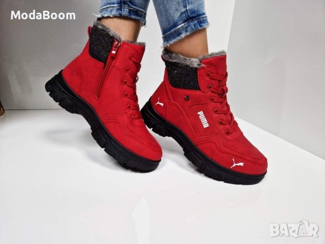 🤩Puma уникални дамски зимни боти / 2 цвята🤩, снимка 2 - Дамски боти - 43322656
