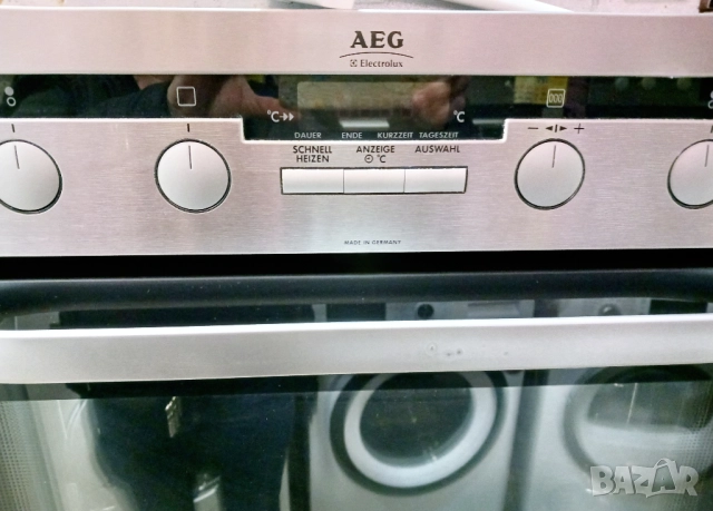 Печка за вграждане с керамичен плот AEG, снимка 3 - Печки, фурни - 52420561