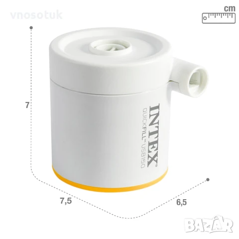 Електрическа помпа Intex QuickFill USB150 , снимка 3 - Надуваеми легла - 51425602