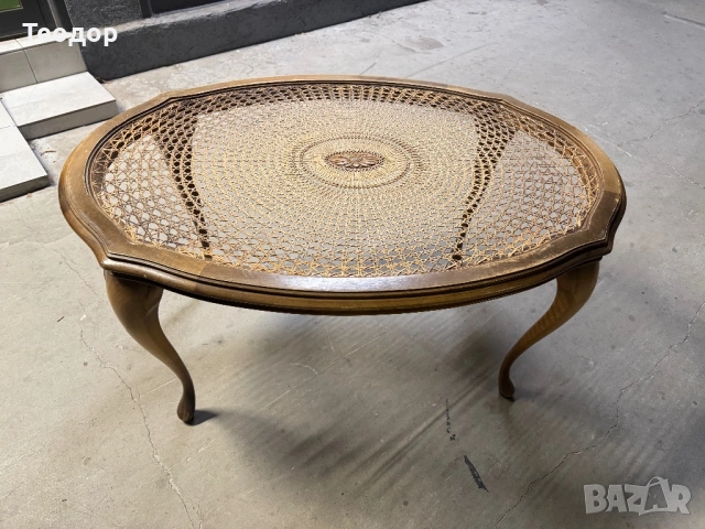 Ратанова маса, снимка 5 - Маси - 53033712