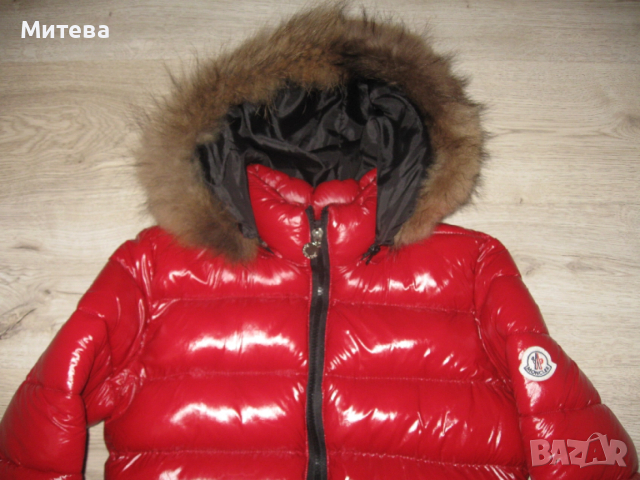 Moncler дамско яке с качулка от естествен пух, снимка 2 - Якета - 52807298