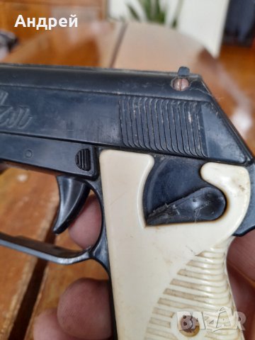 Стара играчка,пистолет #2, снимка 3 - Други ценни предмети - 44069213