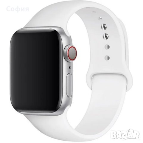 Нови, висококачествени, силиконови каишки за Apple Watch iWatch НАЛИЧНИ!!!, снимка 3 - Смарт гривни - 43764318