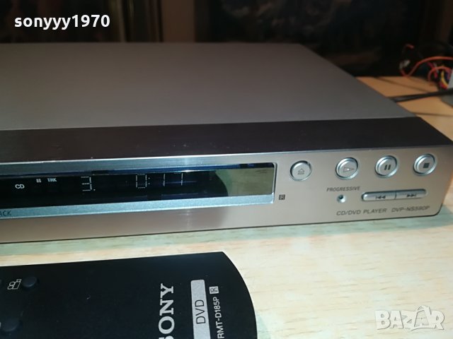 sony dvp-ns590p cd/dvd player+sony remote-внос germany, снимка 9 - Плейъри, домашно кино, прожектори - 28347434