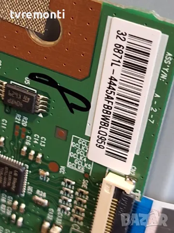 T con Board 6870C-0442B 6871L-4445A for 32inc DISPLAY TPT315B5-DXYSHA.G REV.S3A for PHILIPS 32PHT410, снимка 3 - Части и Платки - 47311984