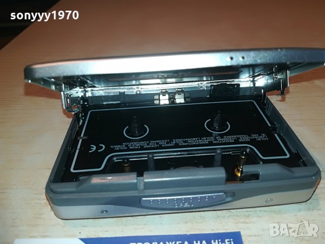 ПОРЪЧАН-sony wm-ex652 walkman-made in japan-mettal-slim, снимка 8 - MP3 и MP4 плеъри - 28409171