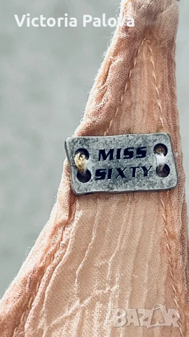 Лятна рокля/топ MISS SIXTY  COLLECTION Италия, снимка 11 - Корсети, бюстиета, топове - 50475983