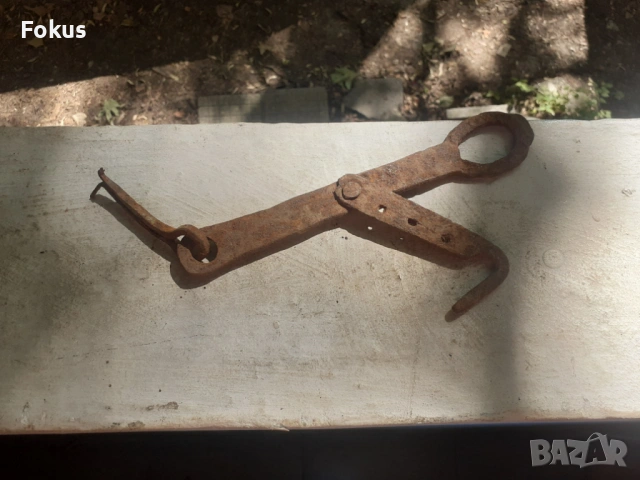 Старо ковано резе мандало за порта, снимка 5 - Антикварни и старинни предмети - 53277175