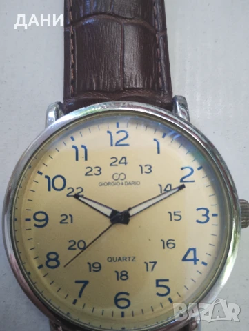 Продава мъжки часовник Giorgio Dario. Нов.