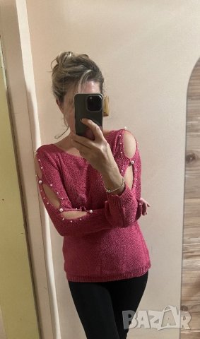 3 топли пуловера, снимка 8 - Блузи с дълъг ръкав и пуловери - 43553503