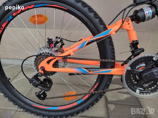 Продавам колела внос от Германия  мтв юношески велосипед SPRINT ELEMENT 24 цола,амортисьори диск , снимка 18 - Велосипеди - 35093383