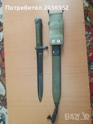 Испански щик"СЕТМЕ"модел L, обр.1968г., снимка 2 - Бойно оръжие - 50954073