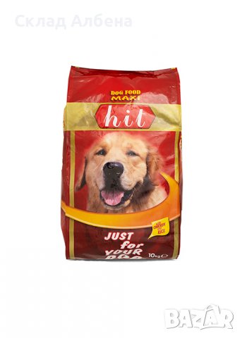 Храна за кучета Hit Maxi, 10кг, снимка 1 - За кучета - 37174424
