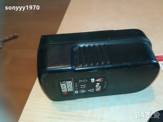 black & decker battery 18v+charger 0805211835, снимка 15 - Винтоверти - 32803840