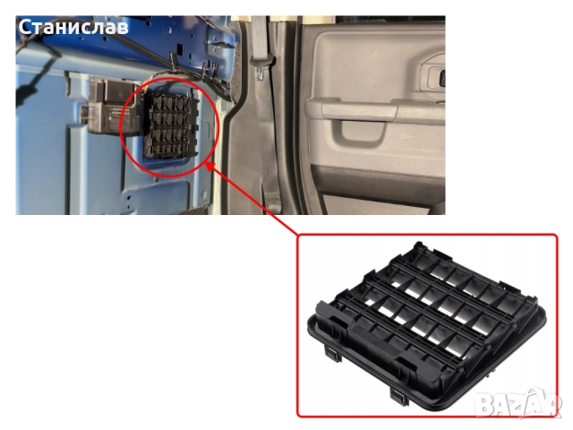 Въздуховод (въздухопровод) за Jeep Wrangler JL (2017-2023), 68323649AB, снимка 5 - Части - 51759500