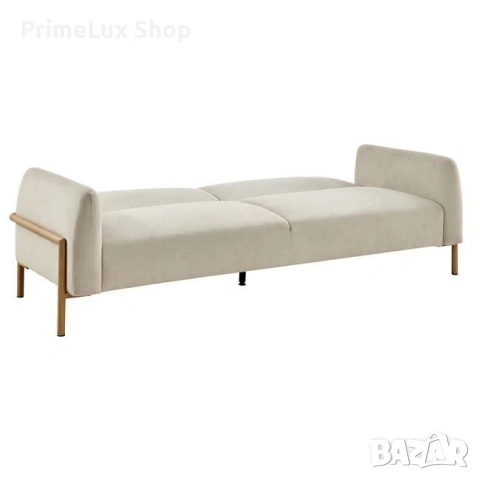 Диван Молино - бежов цвят, снимка 2 - Дивани и мека мебел - 53262096