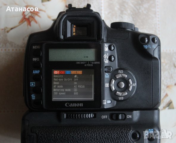 Цифров фотоапарат Canon EOS 350D , снимка 8 - Фотоапарати - 43642241